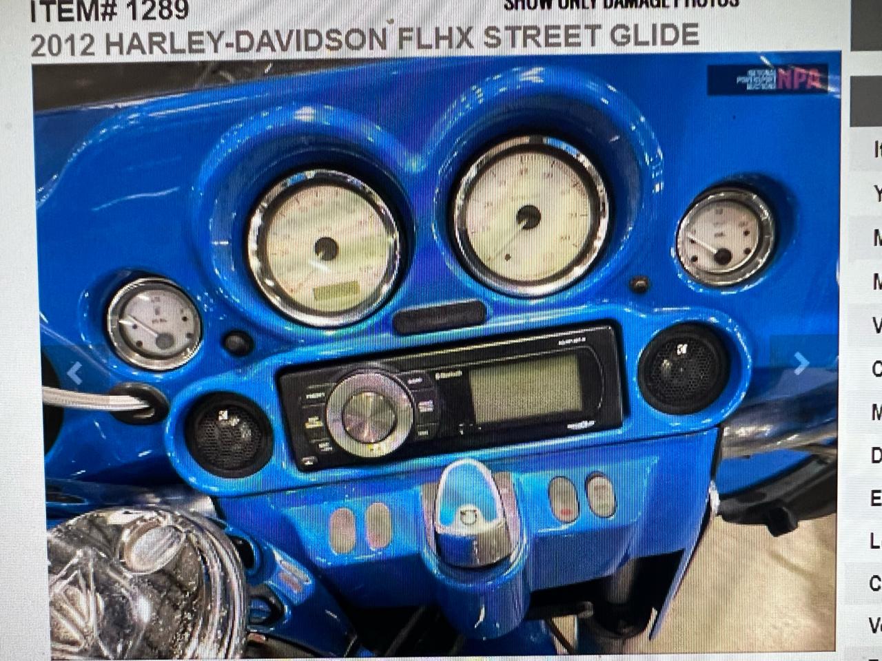 Harley-Davidson FLHX103  2012