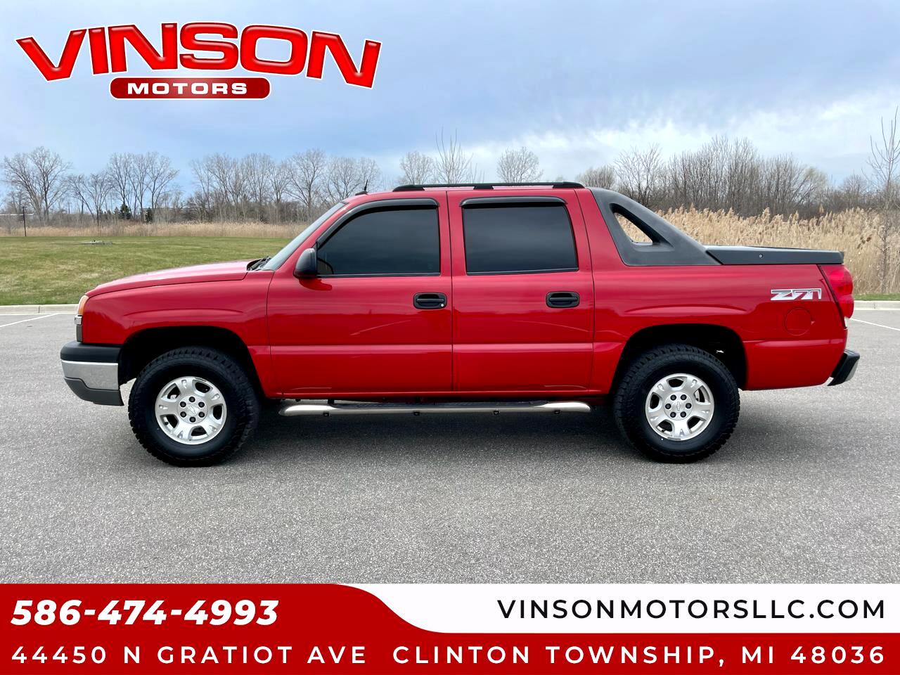 Chevrolet Avalanche 1500 5dr Crew Cab 130" WB 4WD Z71 2004