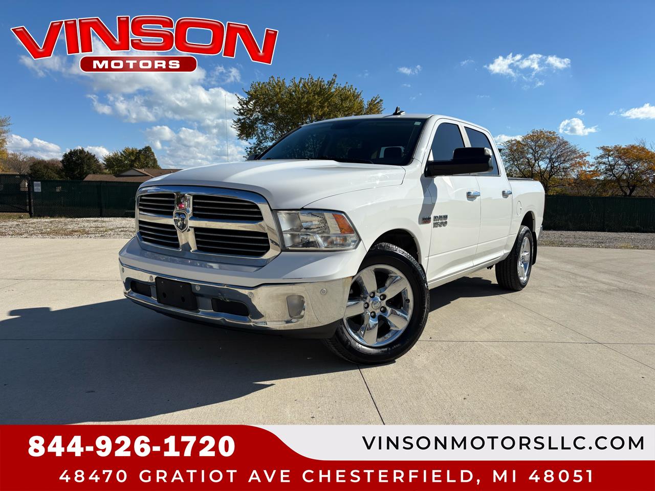 2017 RAM 1500 Big Horn 4x4 Crew Cab 5'7" Box