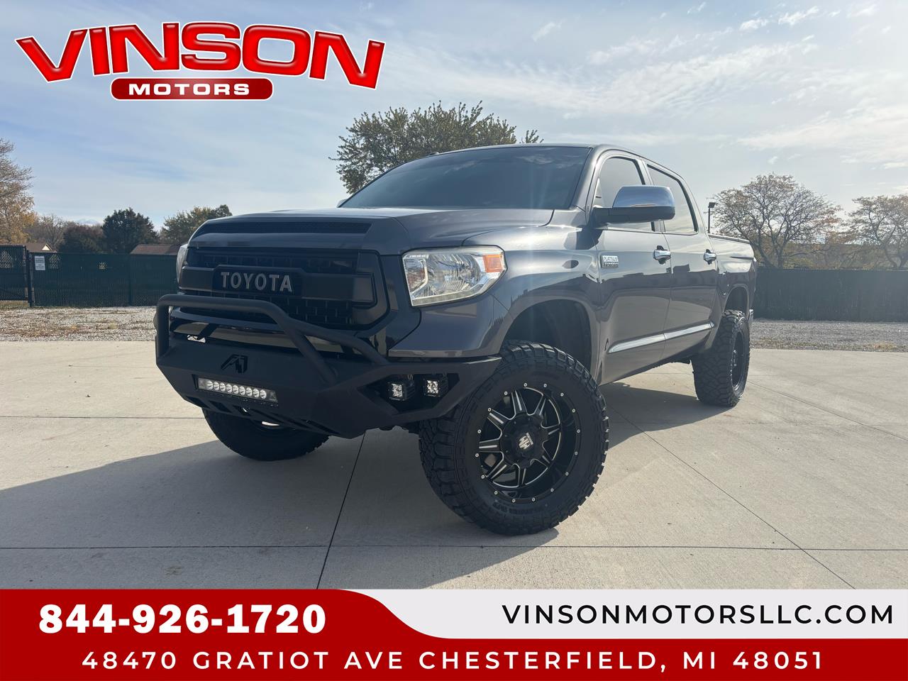 2017 Toyota Tundra 4WD 1794 Edition CrewMax 5.5' Bed 5.7L (Natl)
