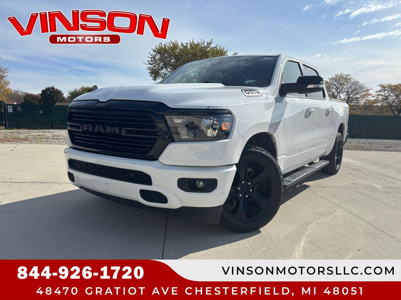 2020 RAM 1500 Big Horn 4x4 Crew Cab 5'7" Box