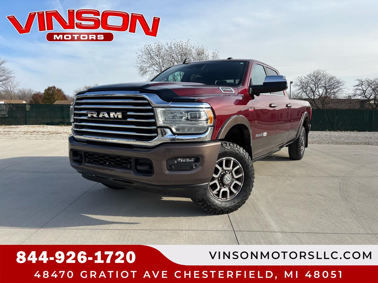 2019 RAM 2500 Longhorn 4x4 Crew Cab 8' Box