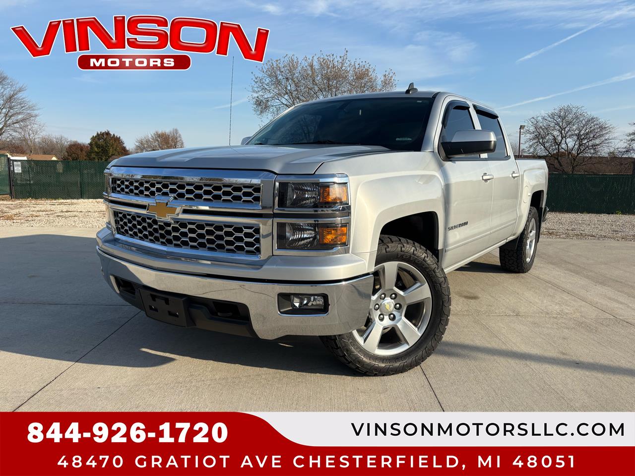 2015 Chevrolet Silverado 1500 4WD Crew Cab 143.5" LT w/1LT