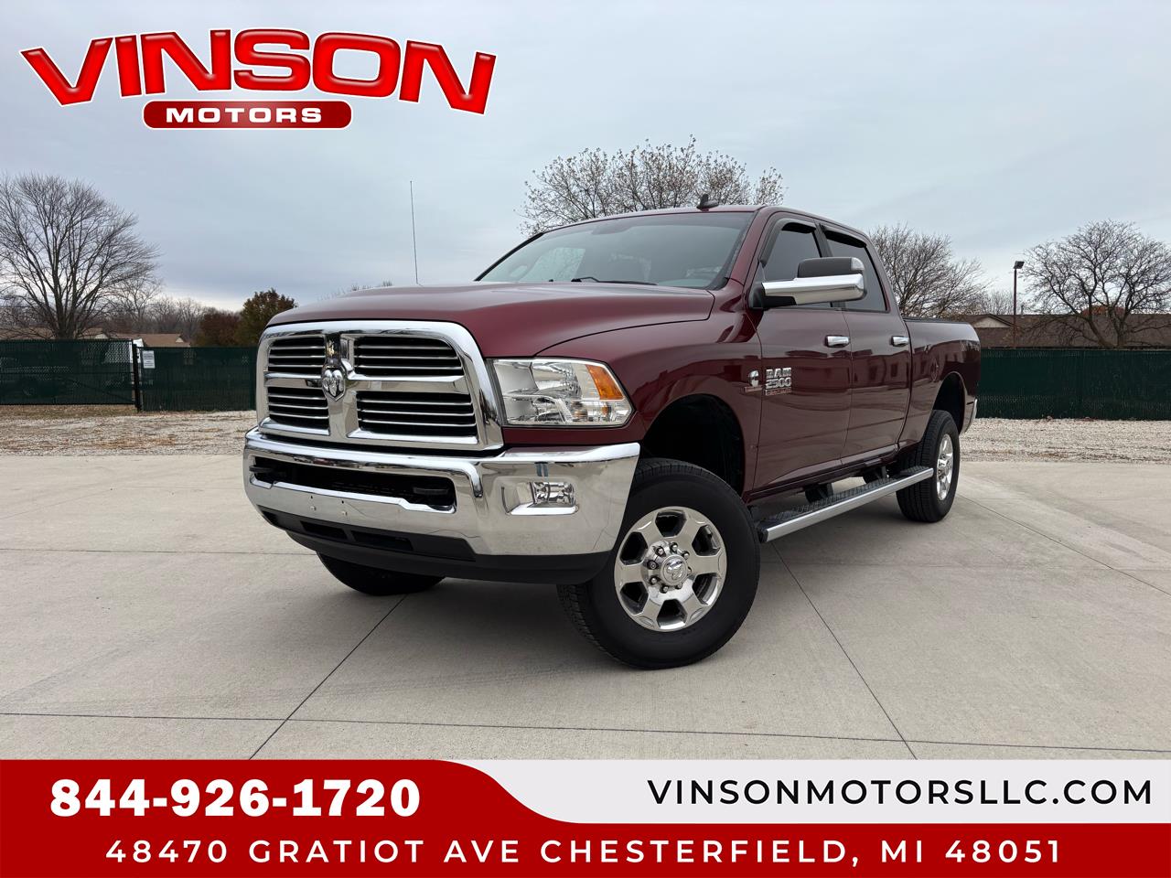 2018 RAM 2500 Big Horn 4x4 Crew Cab 6'4" Box