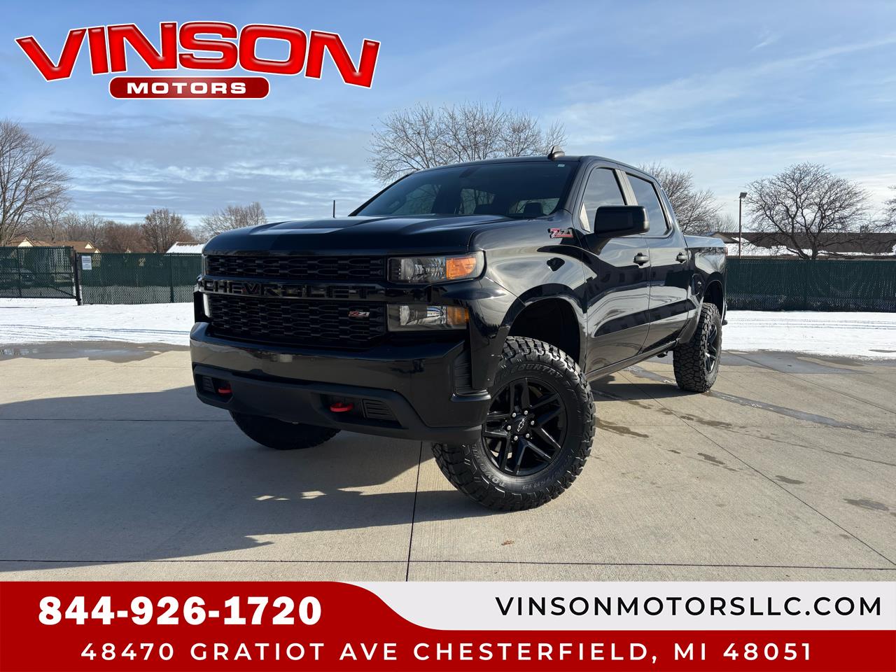 2019 Chevrolet Silverado 1500 4WD Crew Cab 157" Custom Trail Boss