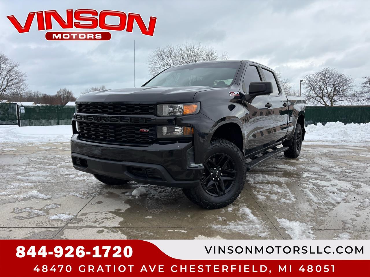 2019 Chevrolet Silverado 1500 4WD Crew Cab 157" Custom Trail Boss