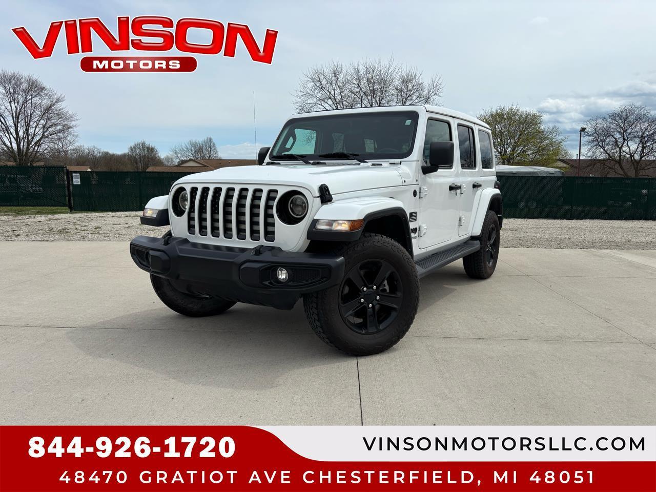 2021 Jeep Wrangler Unlimited Sahara Altitude 4x4