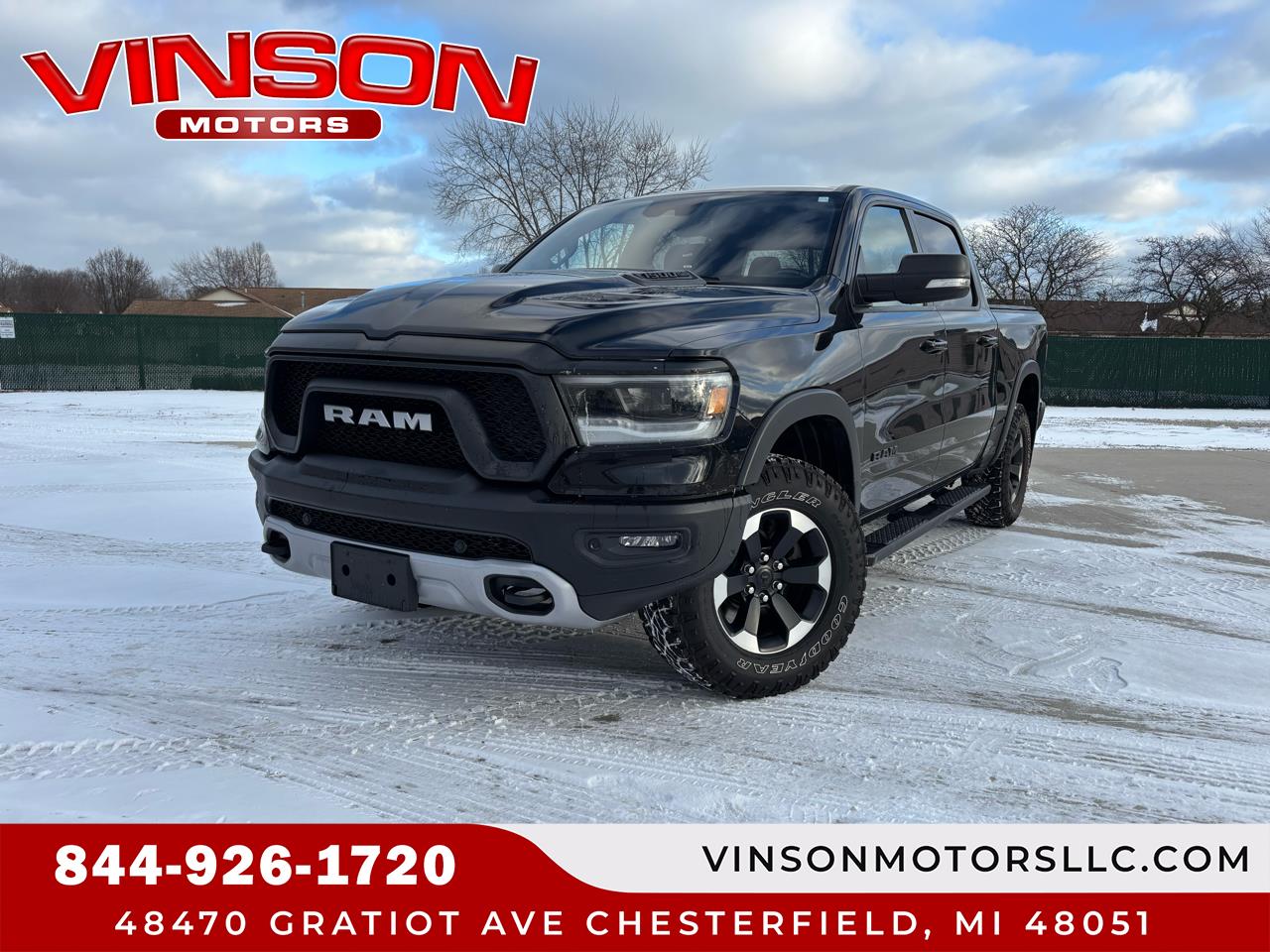 2022 RAM 1500 Rebel 4x4 Crew Cab 5'7" Box