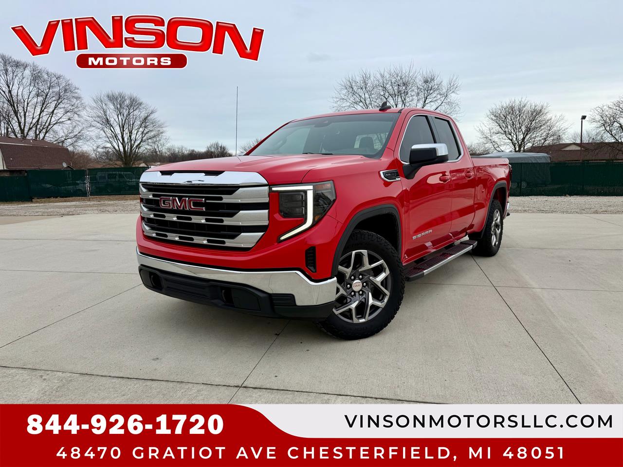 2022 GMC Sierra 1500 4WD Double Cab 147" SLE