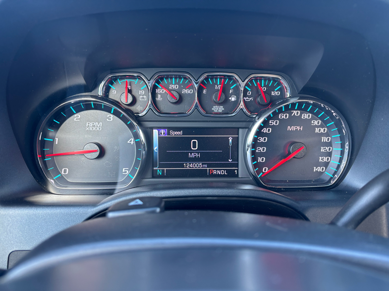 Chevrolet Silverado 2500HD 4WD Crew Cab 153.7" LT 2018