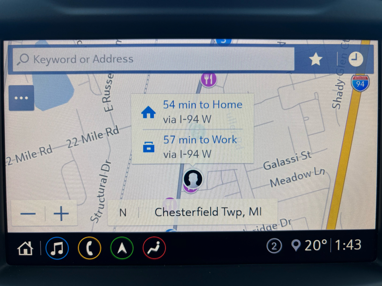 GMC Sierra 1500 4WD Crew Cab 147" Denali 2020