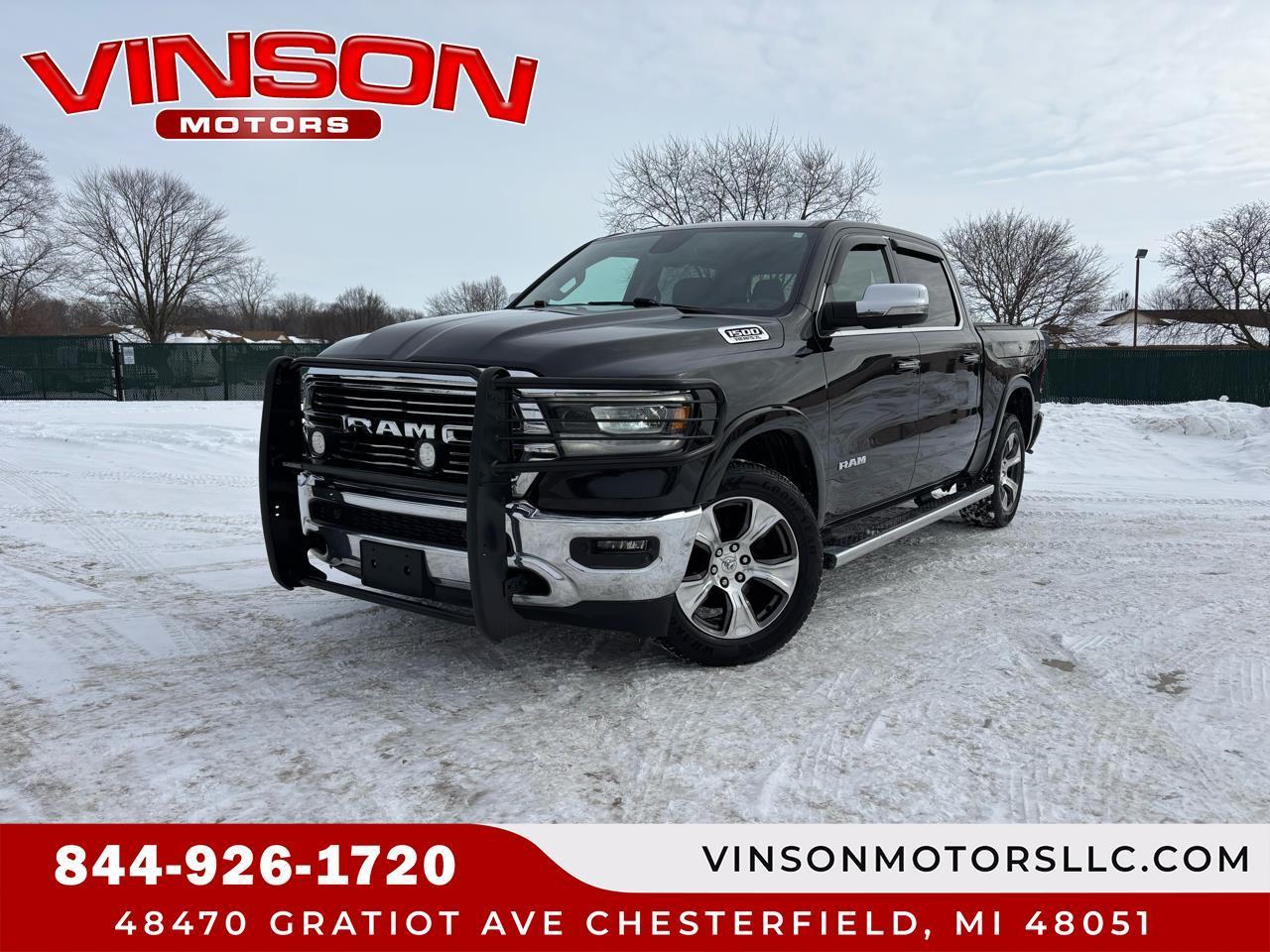 2019 RAM 1500 Laramie 4x4 Crew Cab 5'7" Box