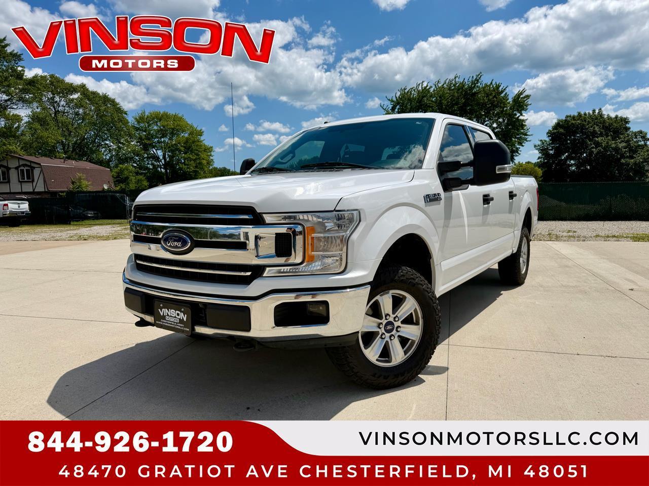 2018 Ford F-150 XLT 4WD SuperCrew 5.5' Box