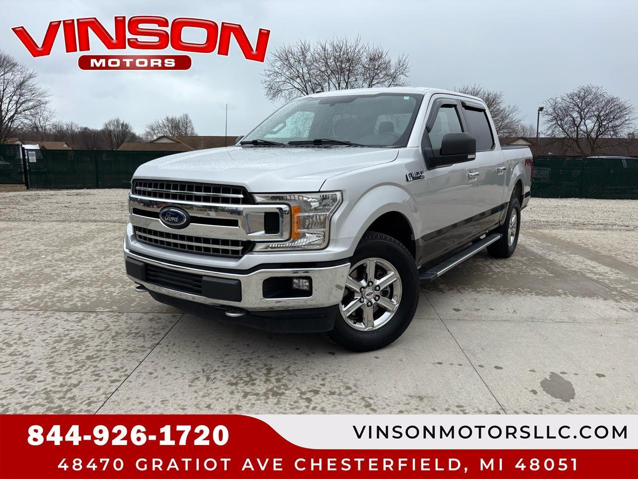 2018 Ford F-150 XLT 4WD SuperCrew 5.5' Box