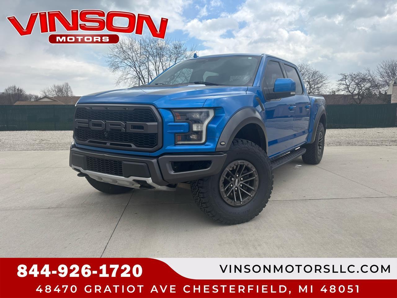 2020 Ford F-150 Raptor 4WD SuperCrew 5.5' Box