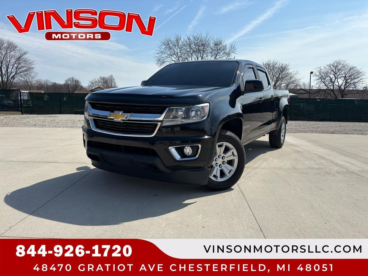 2017 Chevrolet Colorado 4WD Crew Cab 140.5" LT