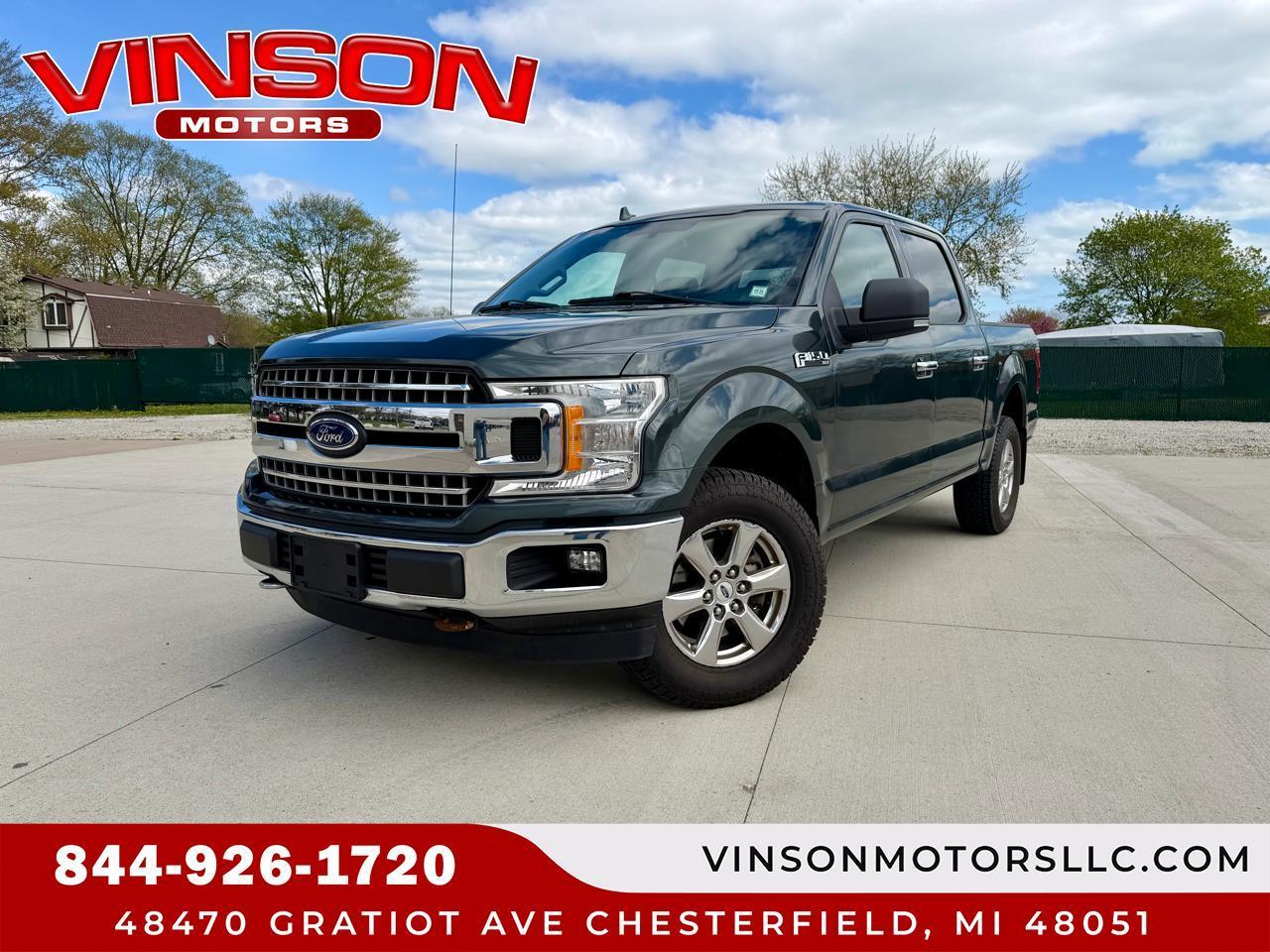 2018 Ford F-150 XLT 4WD SuperCrew 5.5' Box