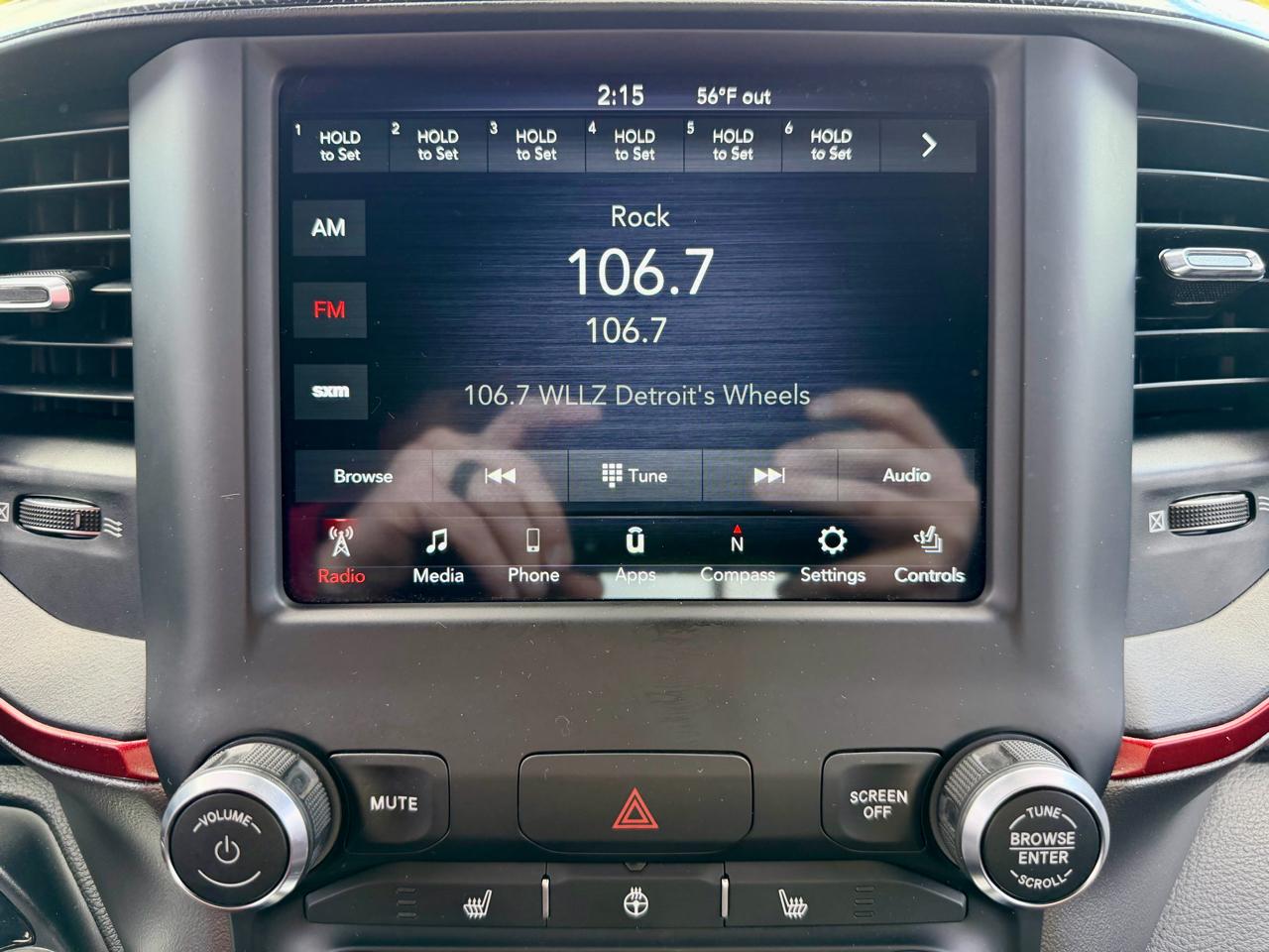 RAM 1500 Rebel 4x4 Crew Cab 5'7" Box 2019