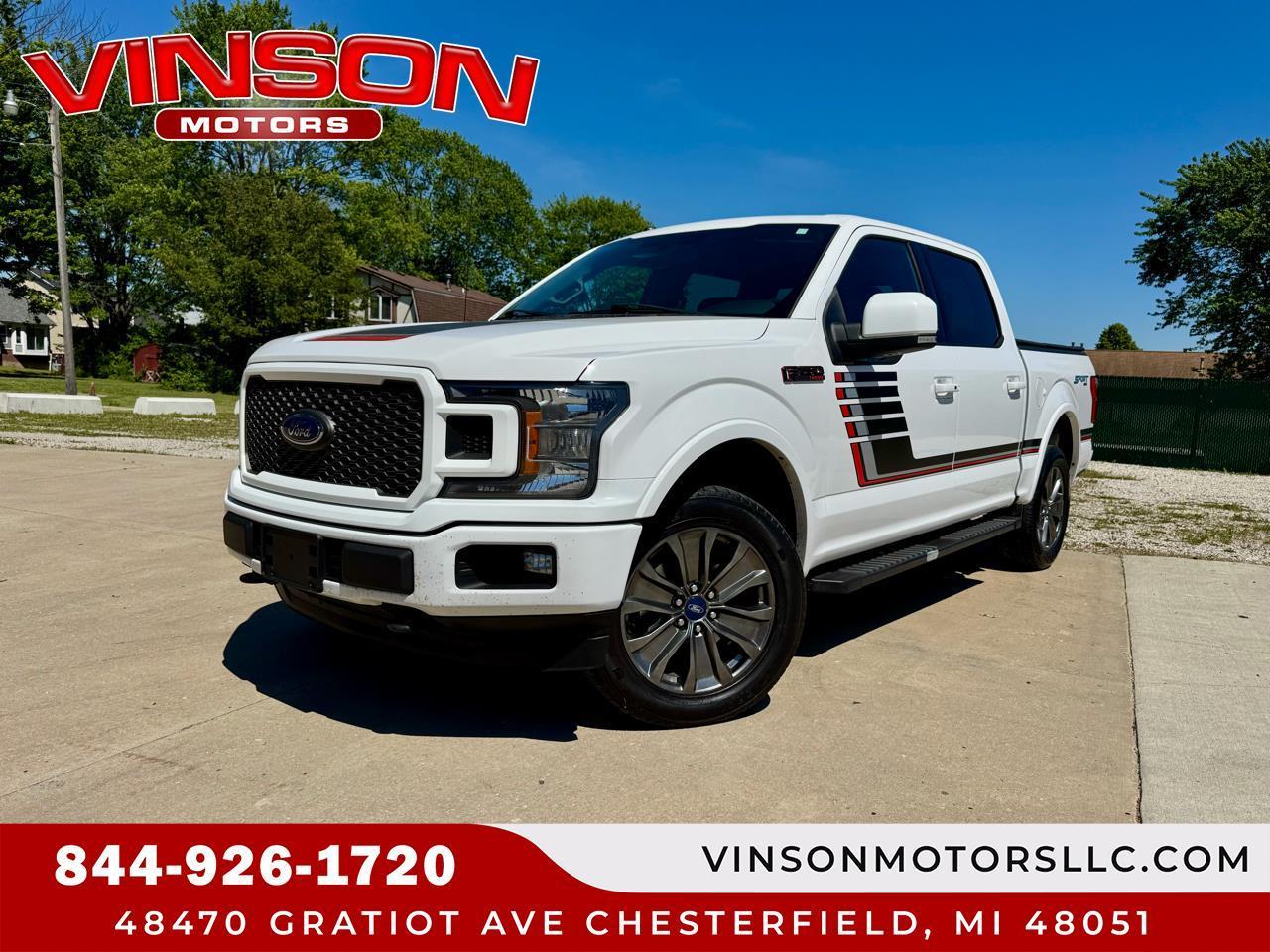 Ford F-150 Lariat 4WD SuperCrew 5.5' Box 2018