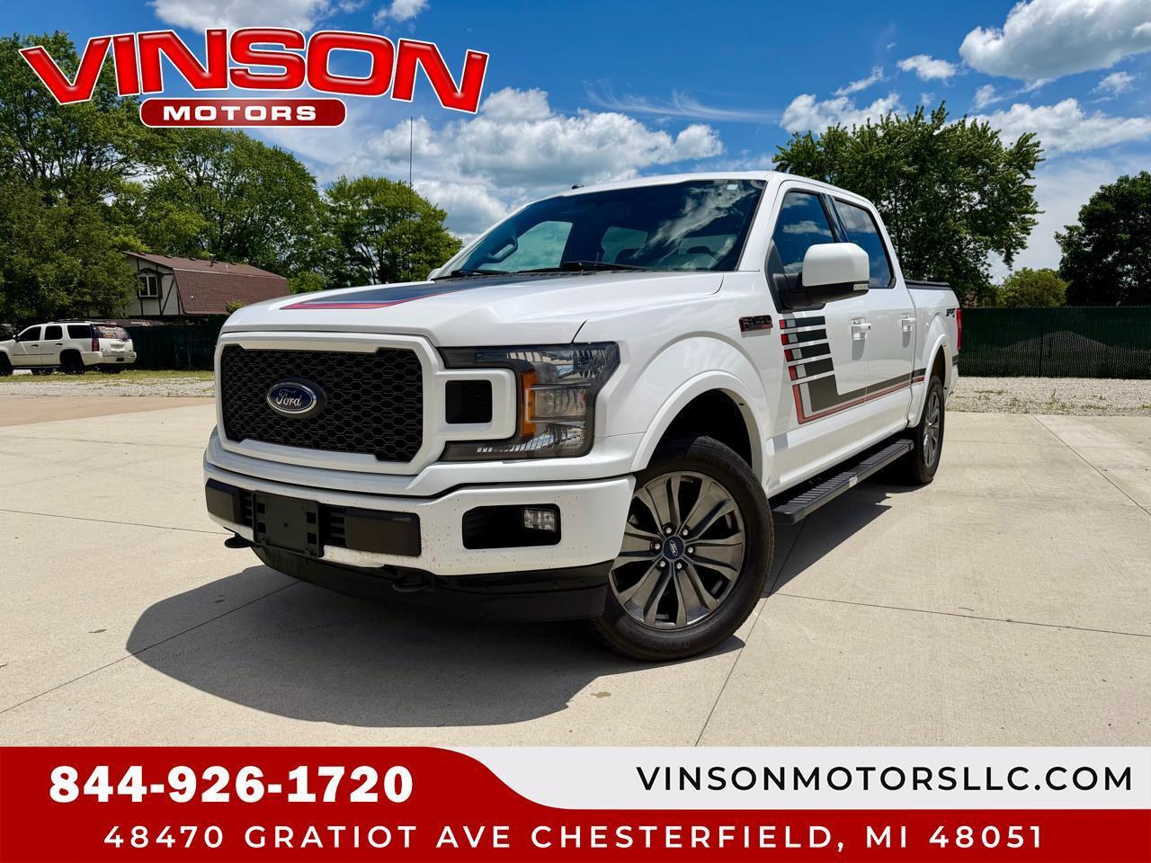 2018 Ford F-150 LARIAT 4WD SuperCrew 5.5' Box