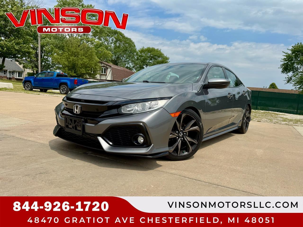 2018 Honda Civic Hatchback Sport Manual