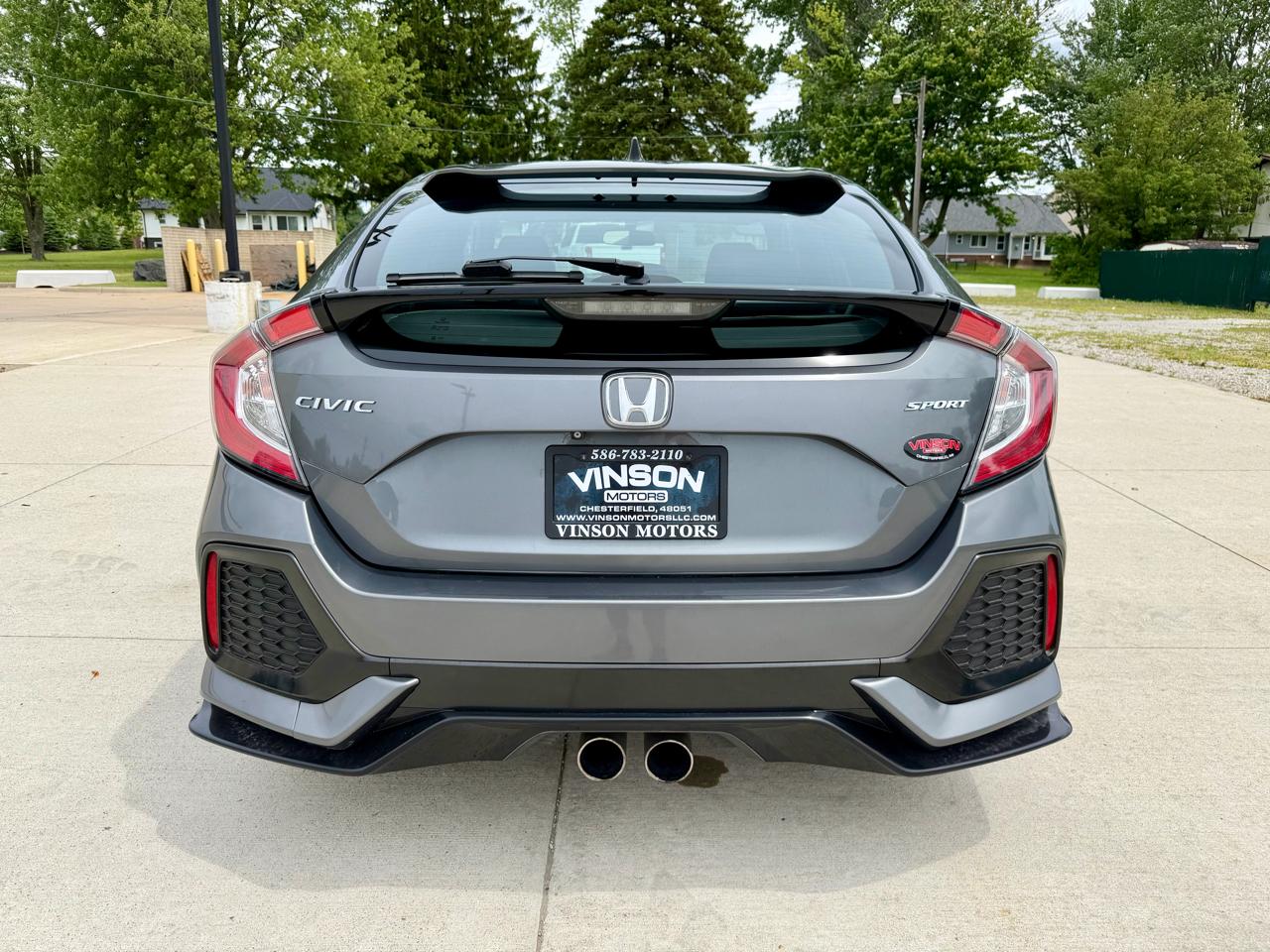 Honda Civic Hatchback Sport Manual 2018
