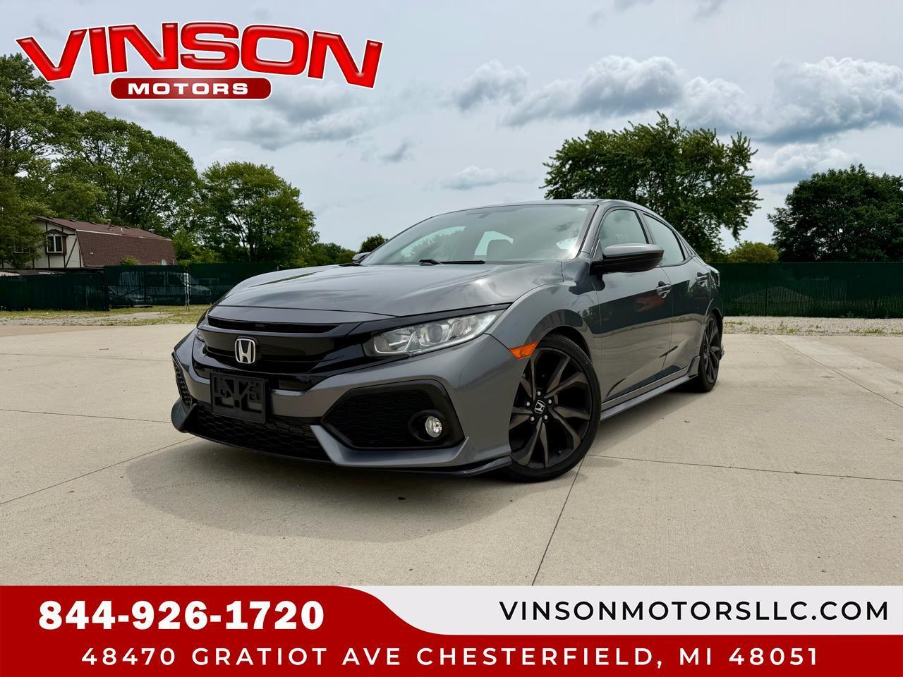 2018 Honda Civic Hatchback Sport Manual