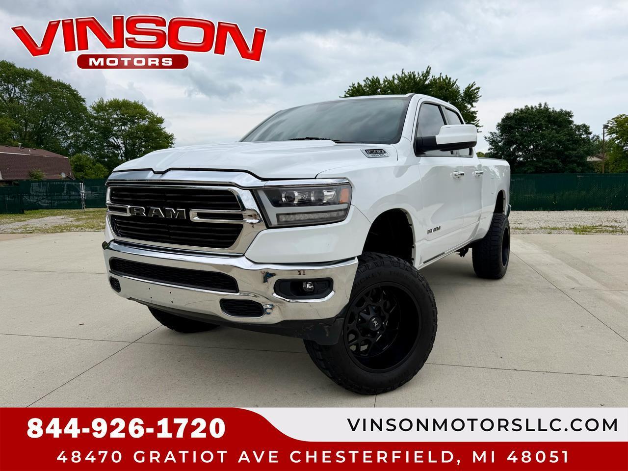 2020 RAM 1500 Big Horn 4x4 Quad Cab 6'4" Box