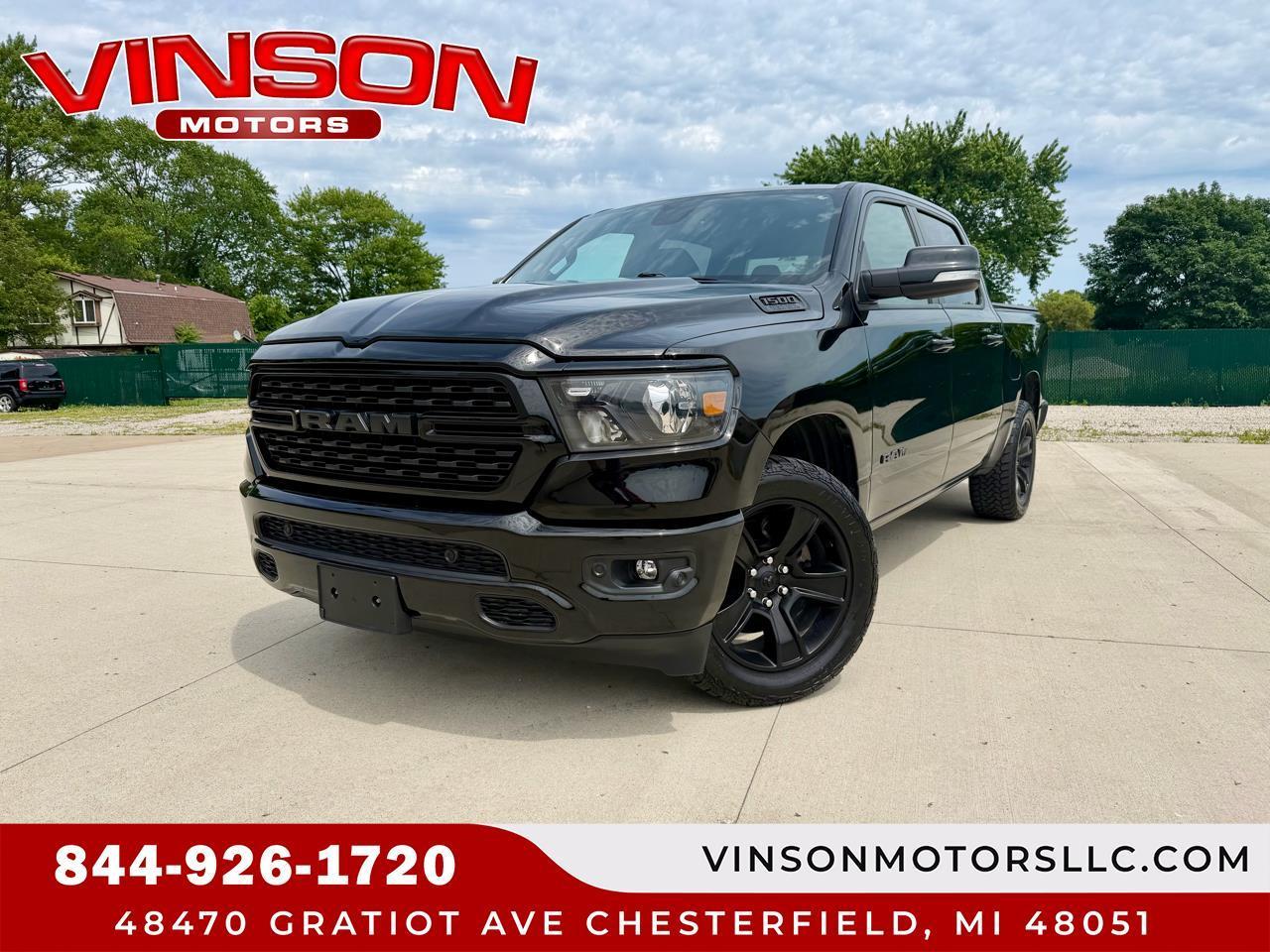 2022 RAM 1500 Big Horn 4x4 Crew Cab 5'7" Box