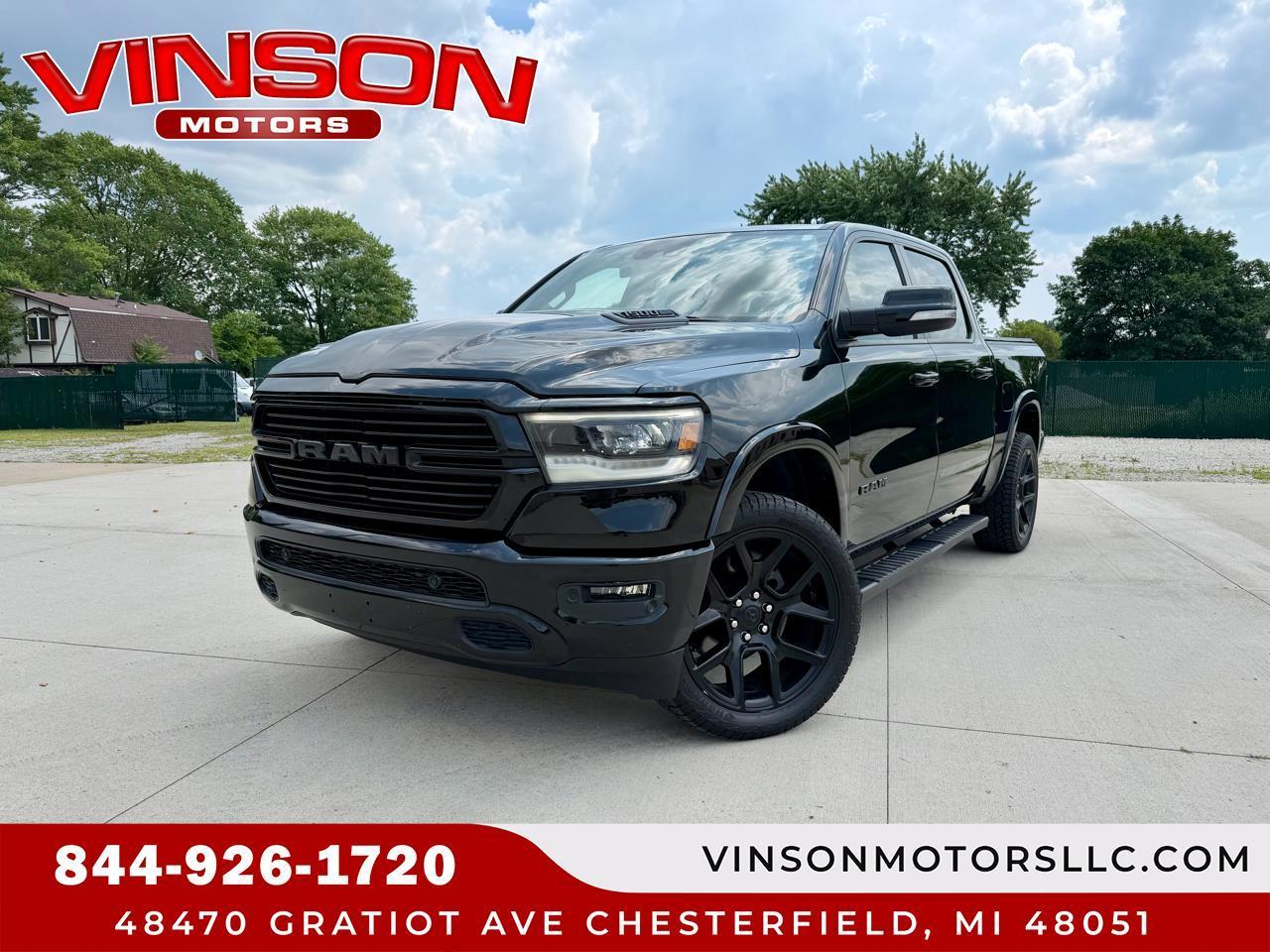 2022 RAM 1500 Laramie 4x4 Crew Cab 5'7" Box