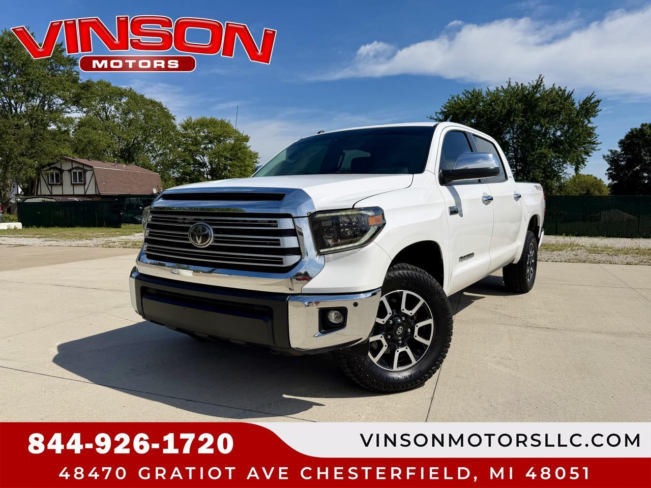 2019 Toyota Tundra 4WD Limited CrewMax 5.5' Bed 5.7L (Natl)