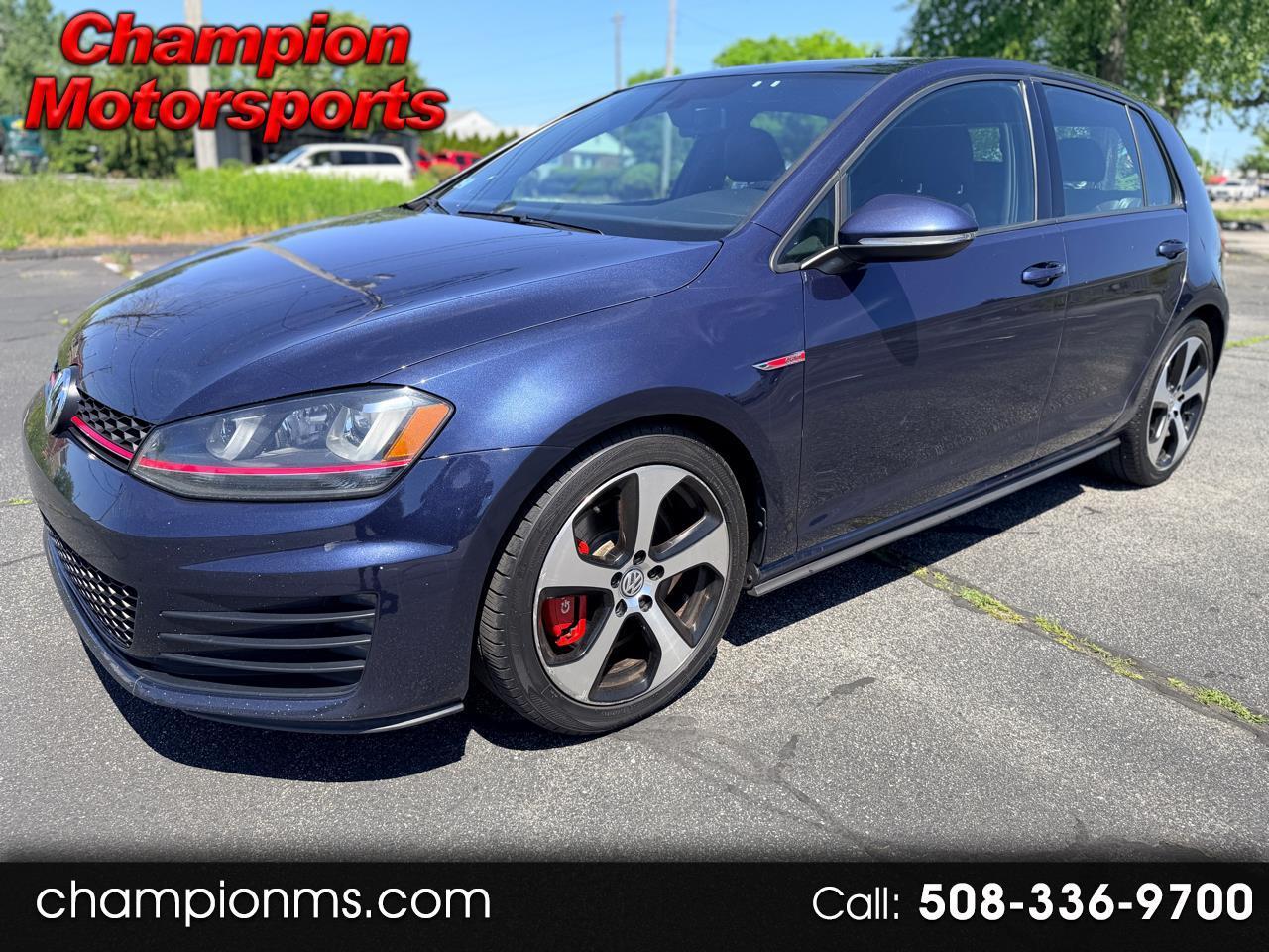 Volkswagen Golf GTI SE 6A 4-Door 2017