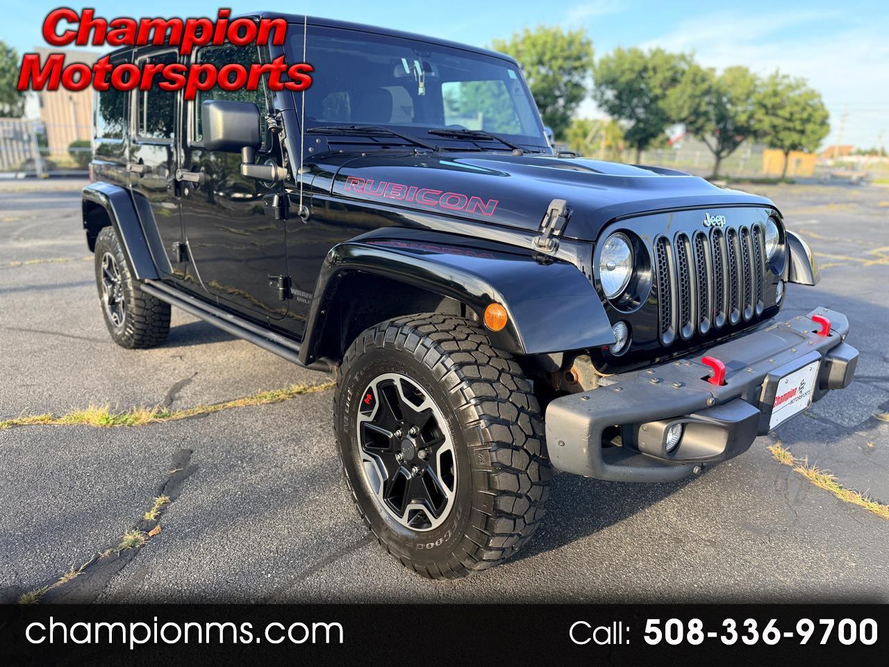2016 Jeep Wrangler Unlimited Rubicon 4WD