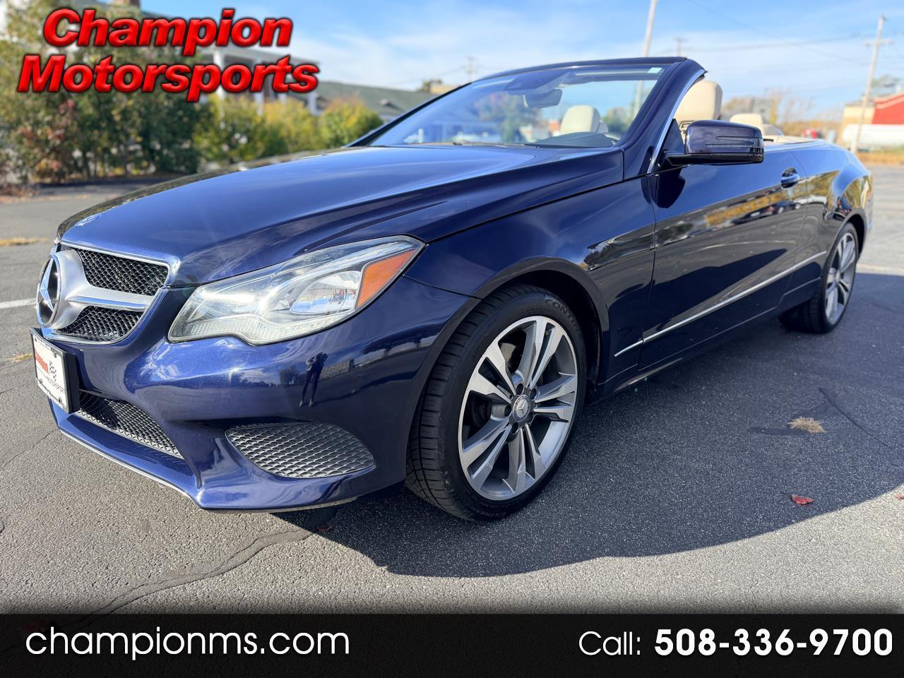 2015 Mercedes-Benz E-Class E400 Cabriolet