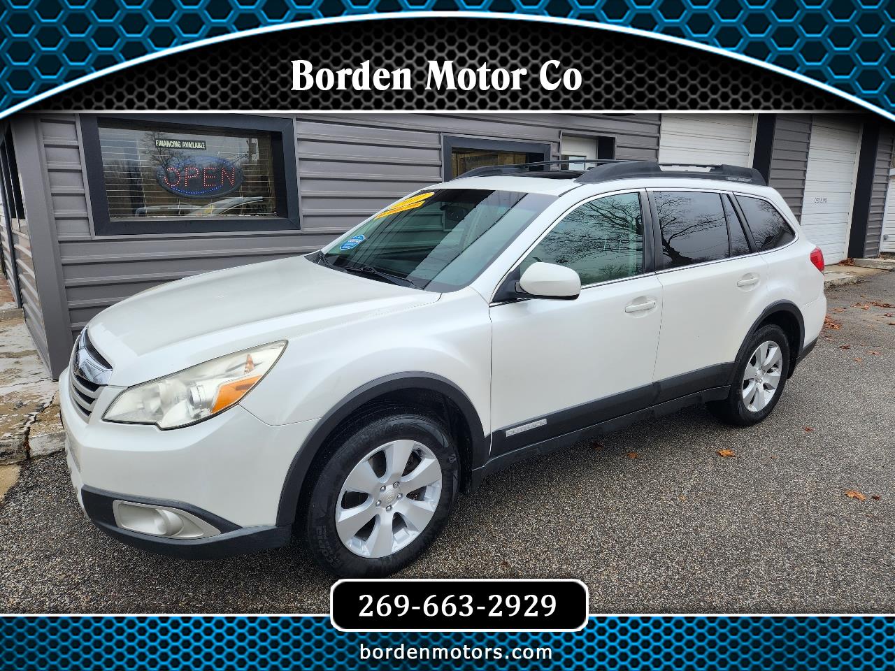 2011 Subaru Outback 4dr Wgn H6 Auto 3.6R Limited Pwr Moon/Nav