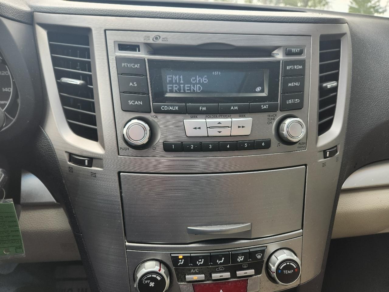 Subaru Outback 4dr Wgn H4 Auto 2.5i Premium 2013