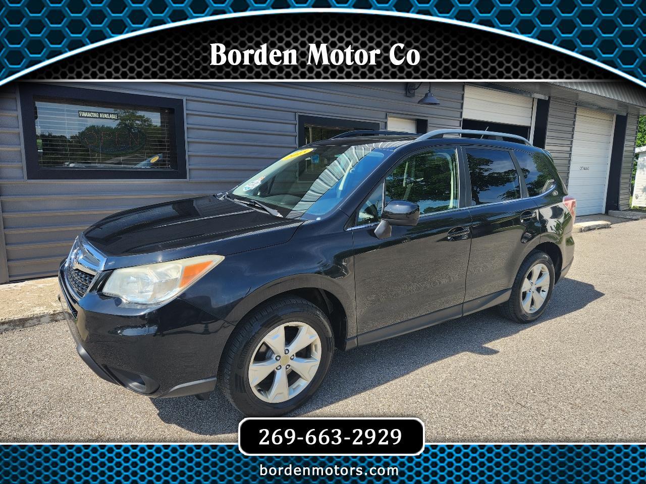 2015 Subaru Forester 4dr CVT 2.5i Limited PZEV