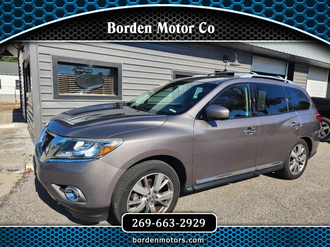 Nissan Pathfinder 4WD 4dr Platinum 2013