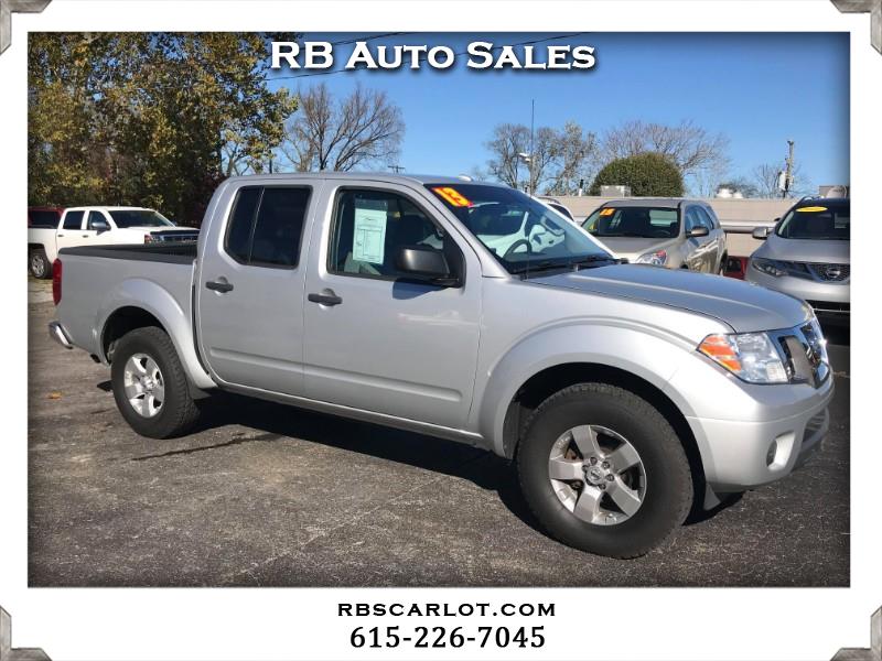 Used 2013 Nissan Frontier SL Crew Cab 4WD for Sale in Nashville TN