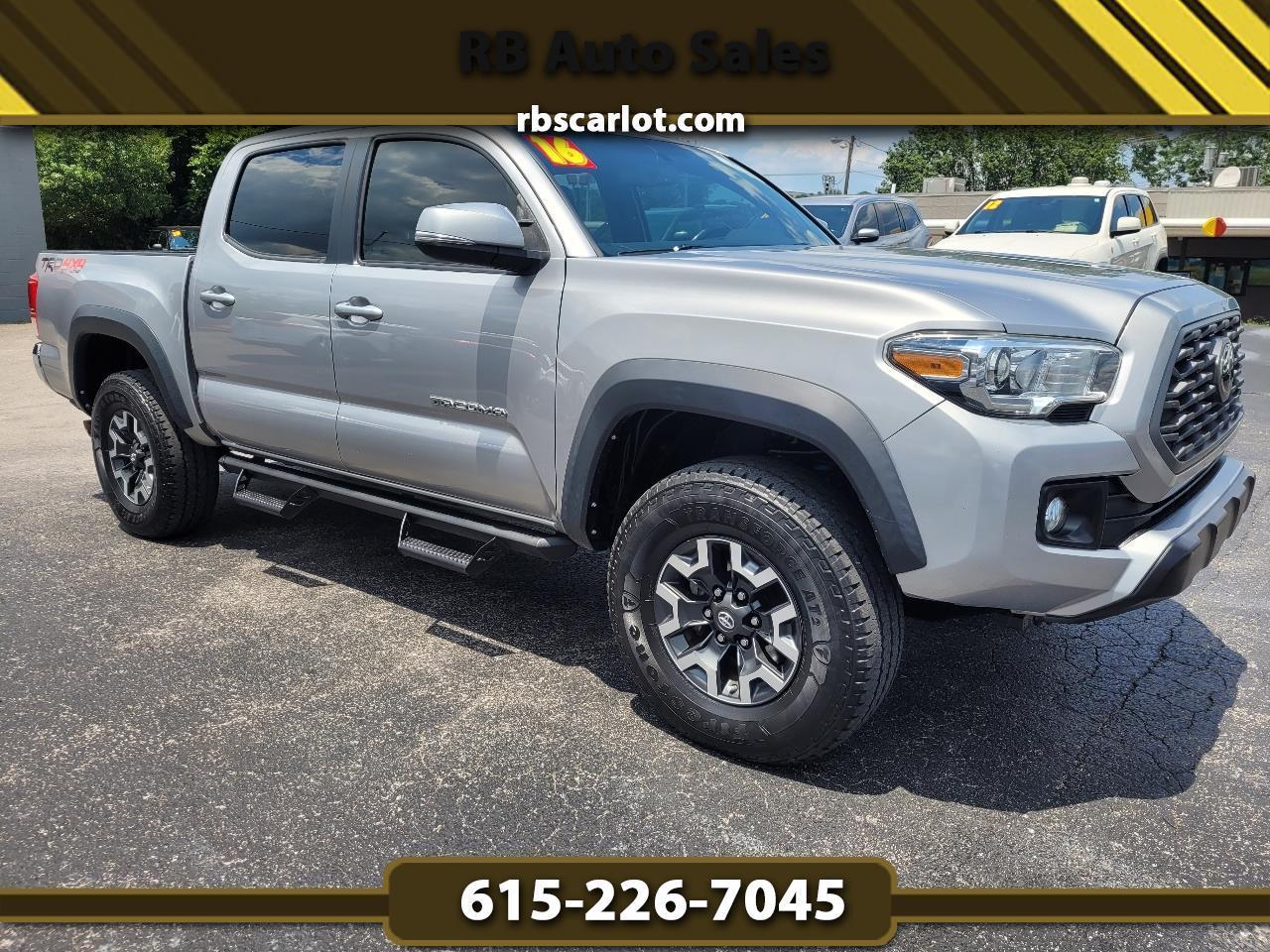 2016 Toyota Tacoma 4WD Double Cab V6 MT TRD Off Road (Natl)
