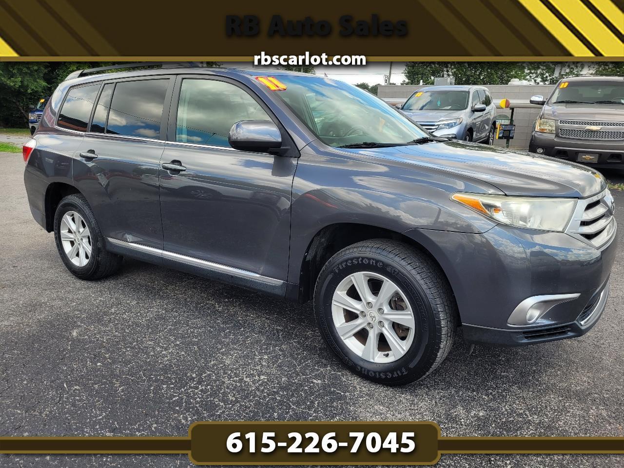2011 Toyota Highlander FWD 4dr V6 Base (Natl)