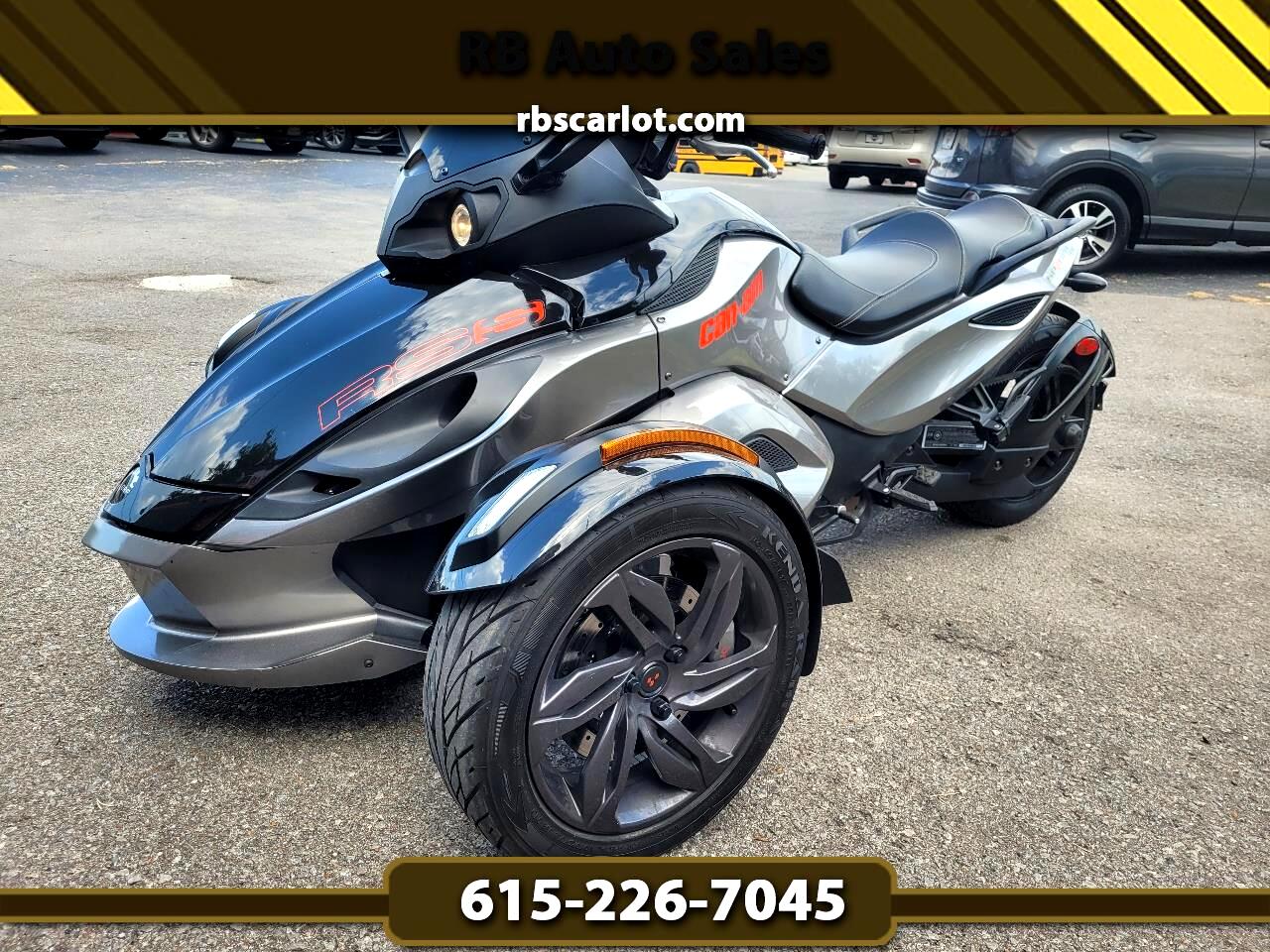 2013 Can-Am Spyder RS/RSS 