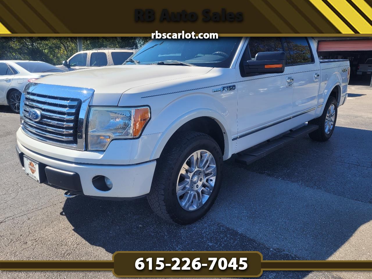 2011 Ford F-150 4WD SuperCrew 145" Platinum