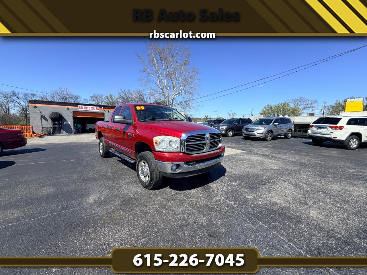 2009 Dodge Ram 2500 4WD Quad Cab 140.5" SLT