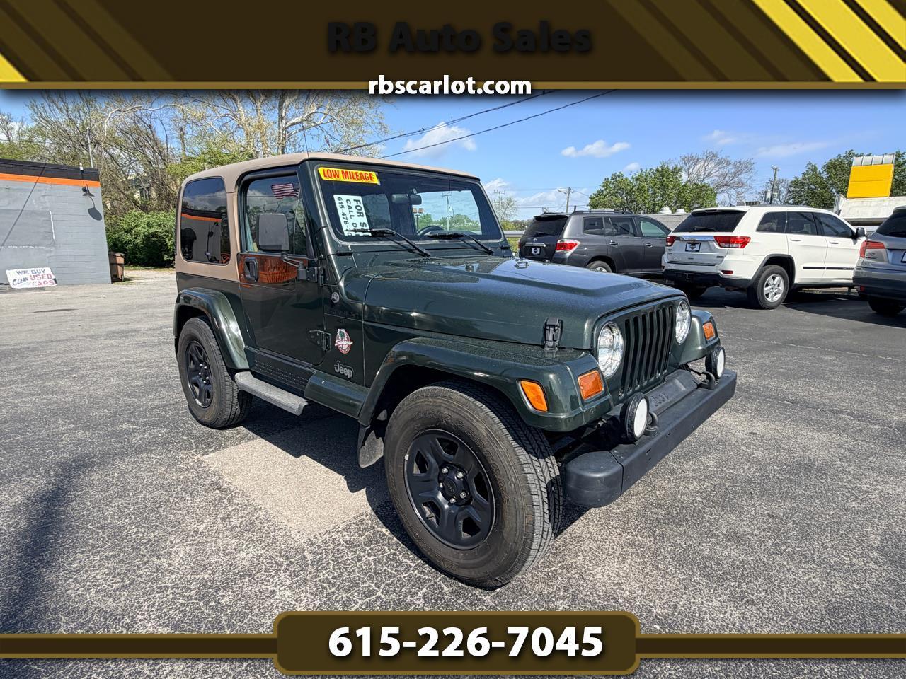 1997 Jeep Wrangler 2dr Sahara