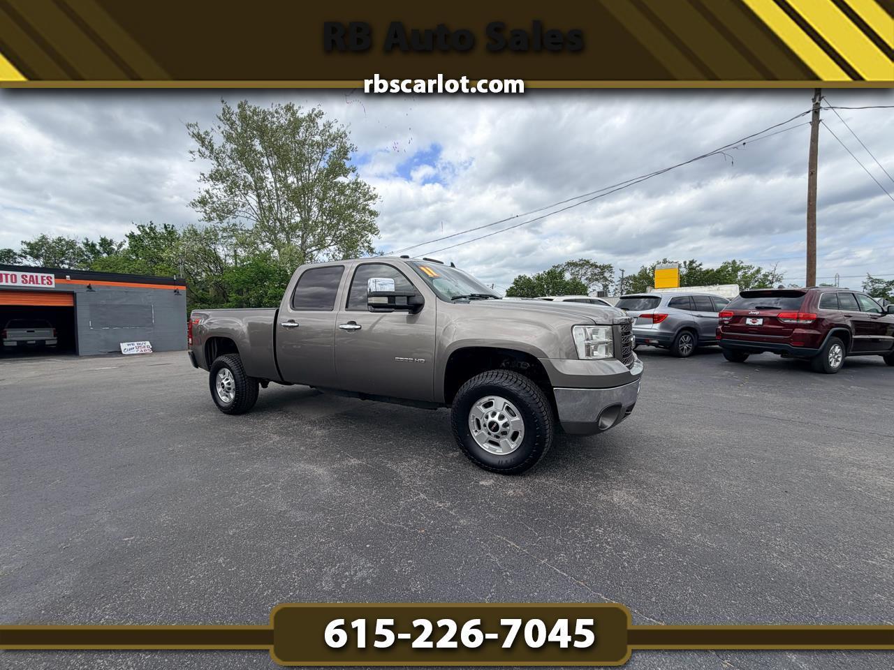2011 GMC Sierra 2500HD 4WD Crew Cab 153.7" SLT