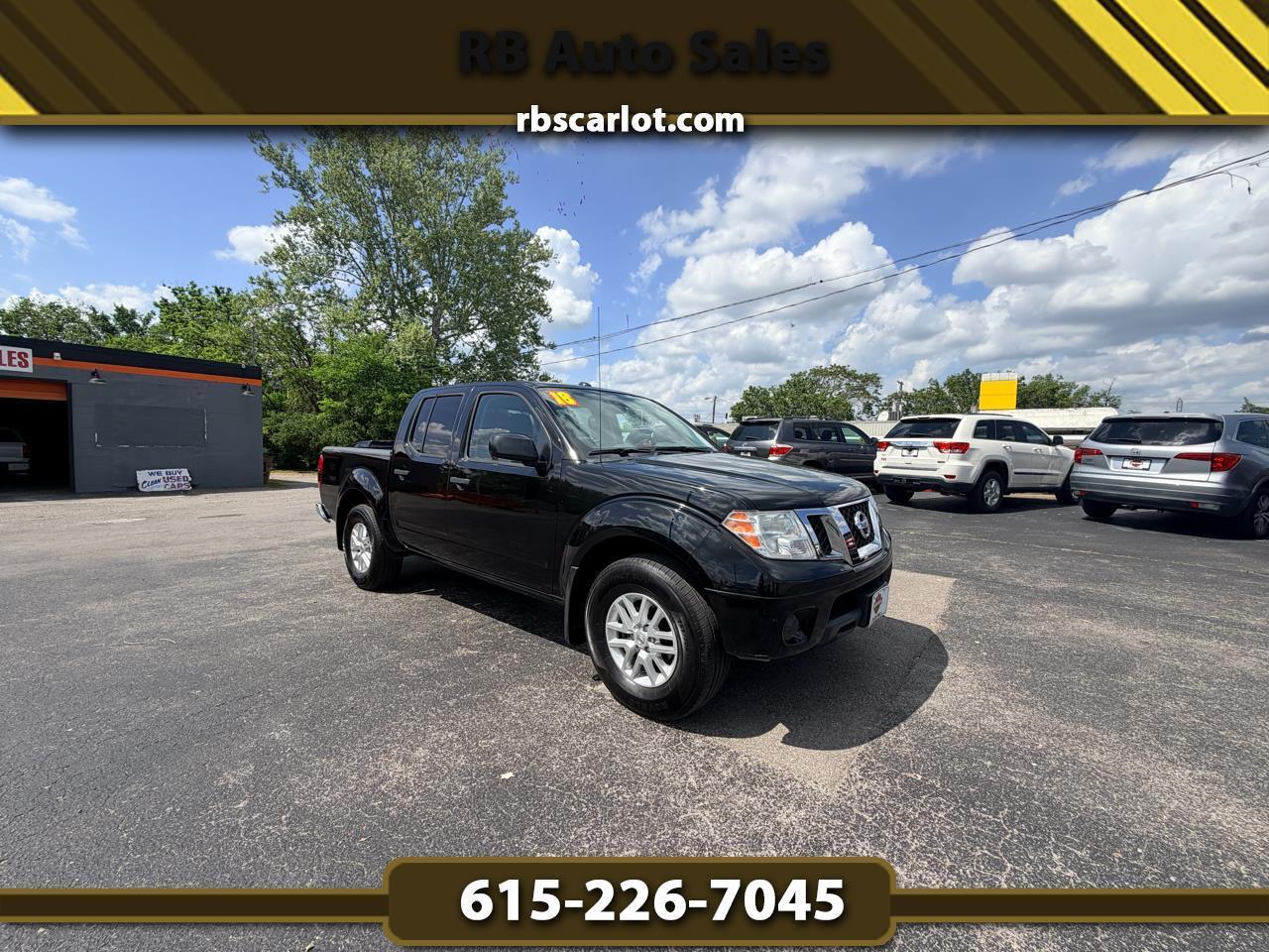 2018 Nissan Frontier Crew Cab 4x4 SV V6 Auto