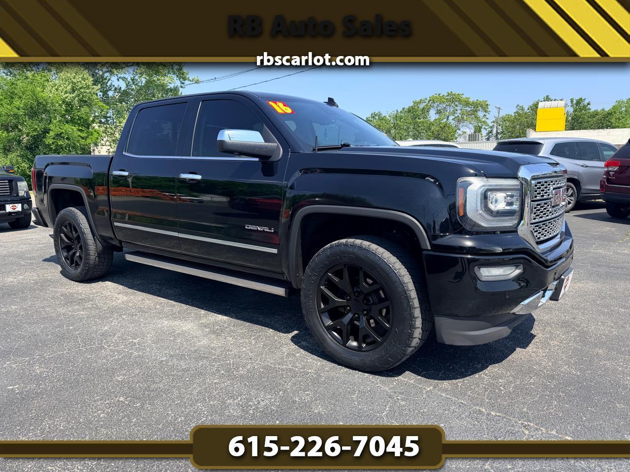 2016 GMC Sierra 1500 4WD Crew Cab 143.5" Denali