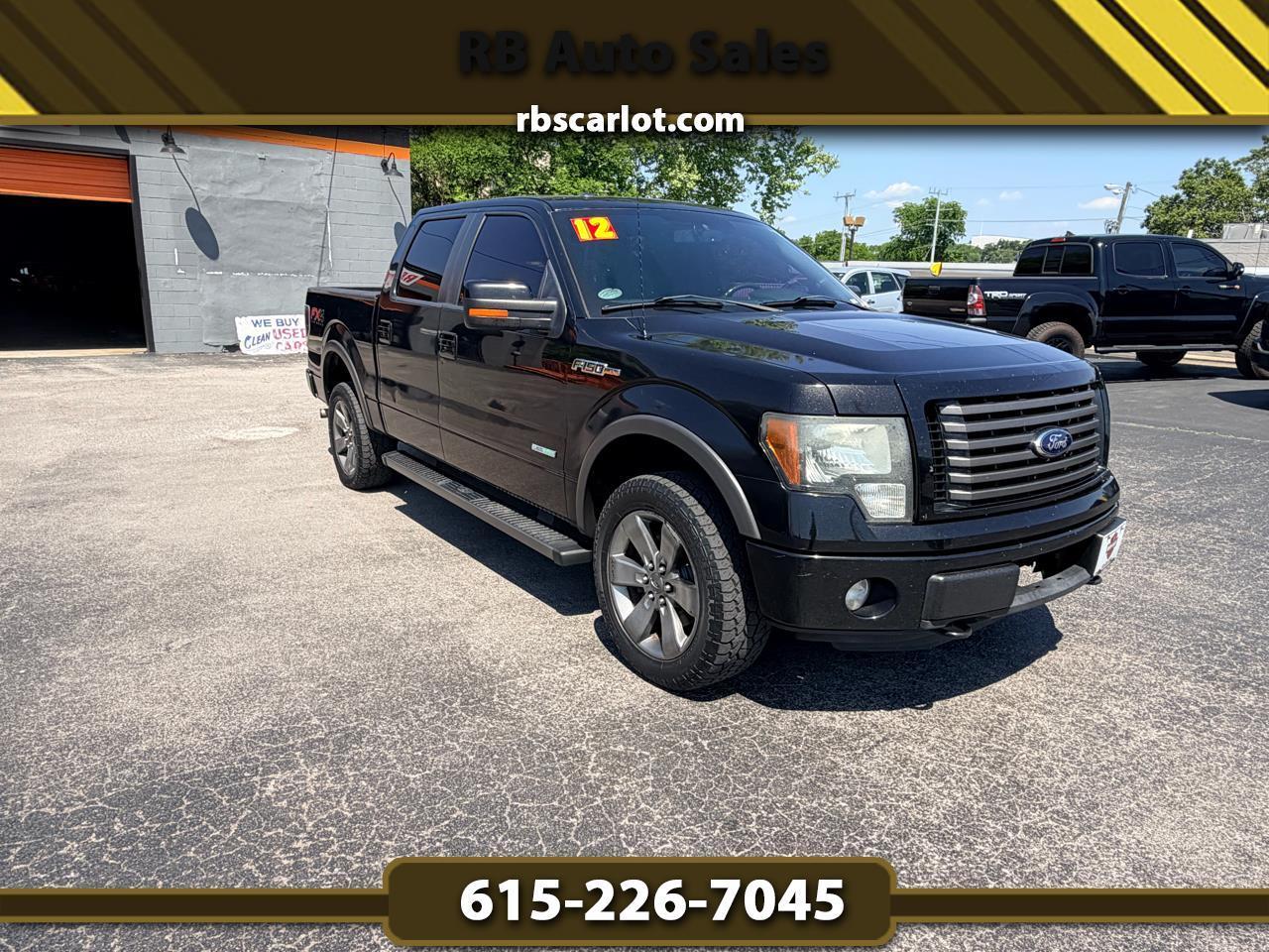 2012 Ford F-150 4WD SuperCrew 145" Platinum