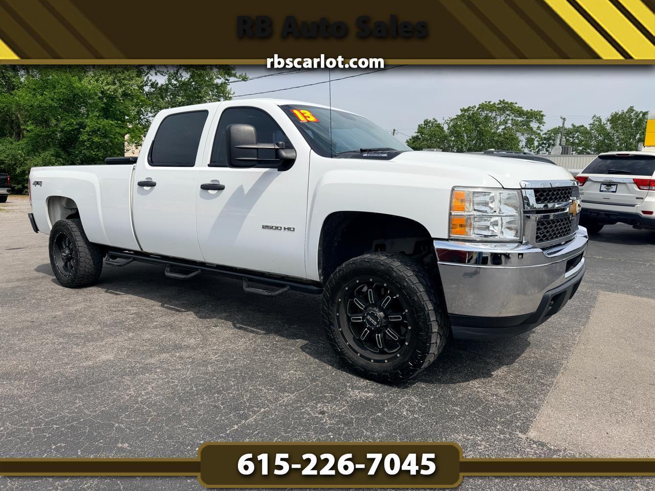 2013 Chevrolet Silverado 2500HD 4WD Crew Cab 167.7" Work Truck
